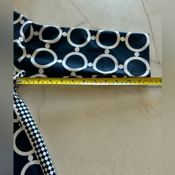 Gretchen Scott Everywhere Dress Dip & Dot Navy/White size Small - Picture 14 of 15